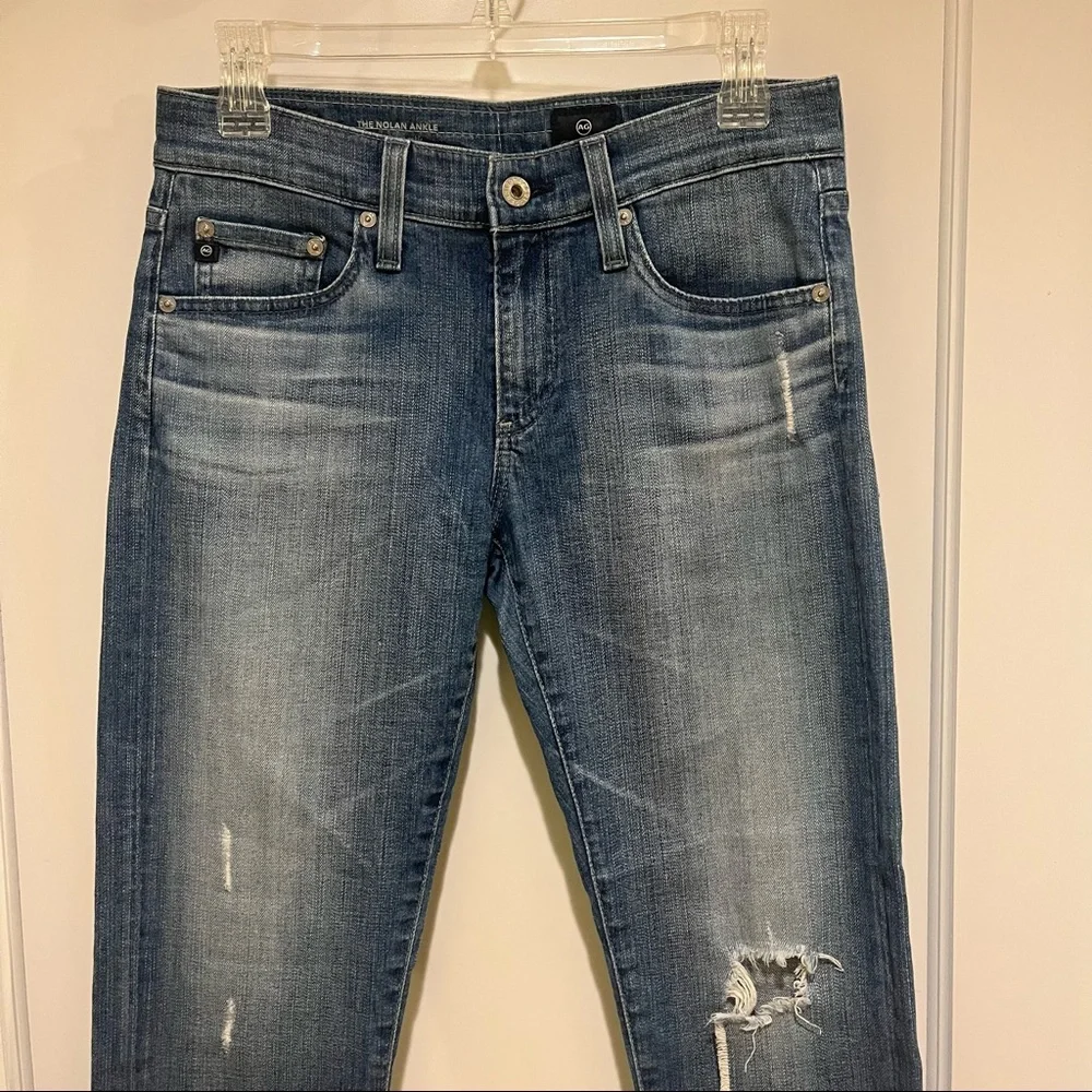 AG Adriano Goldschmied Nolan Ankle Relaxed Slim Ankle Jeans 26R